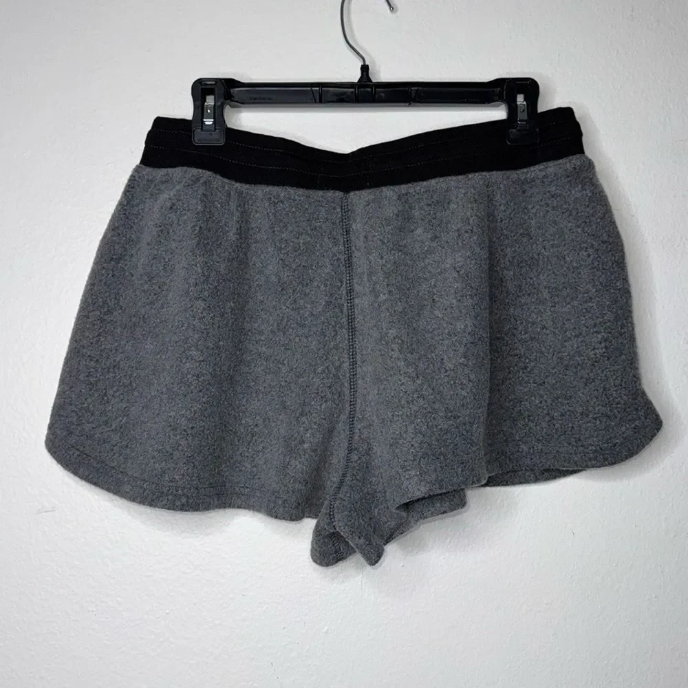 Feat BlanketBlend Shorts Hazel Black Grey Side Pockets Comfy Soft NWT Size 1